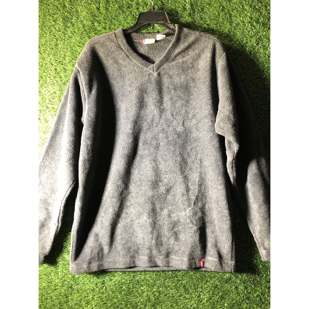 NWT!! levi's red tab sweater‎ gray mens size M Medium